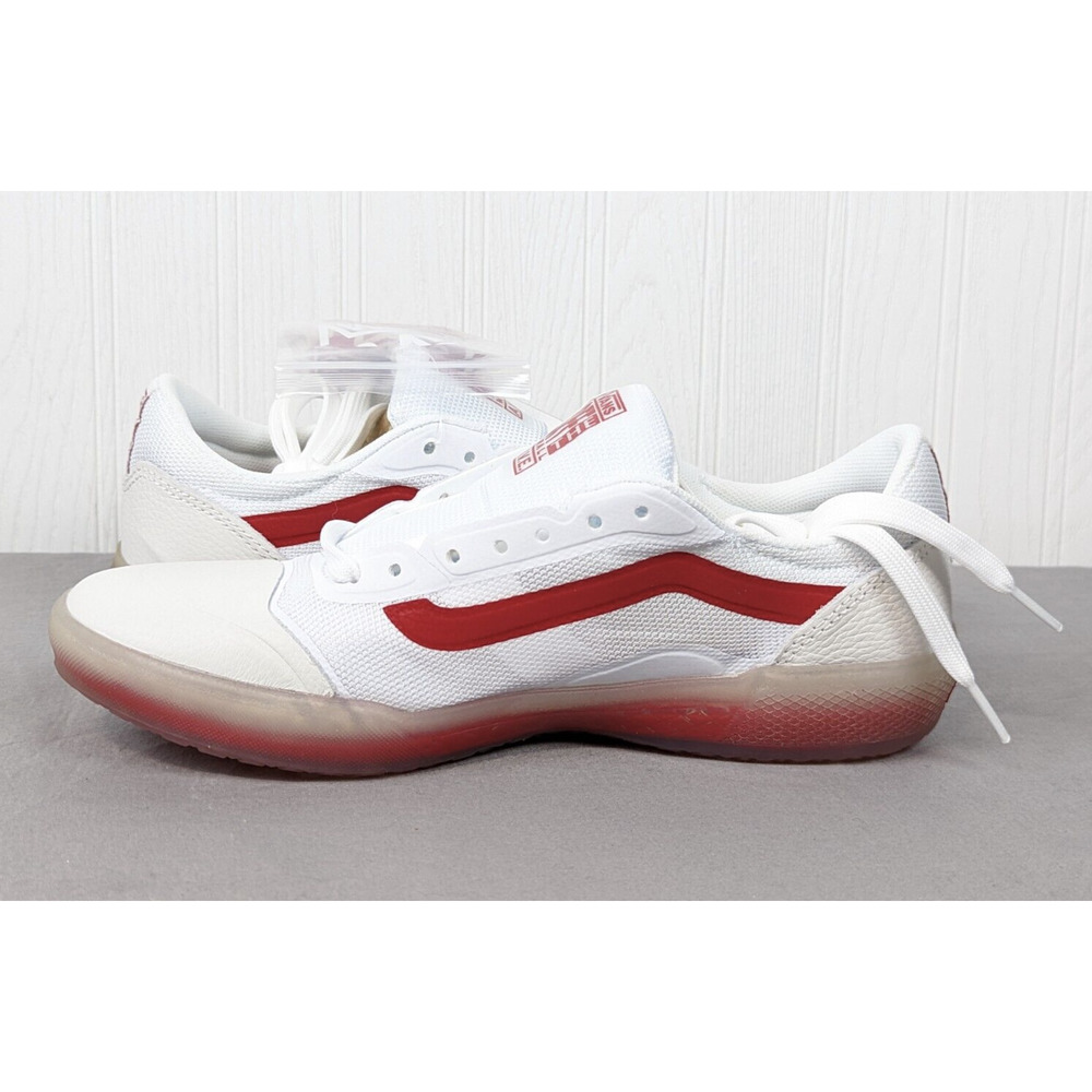 Vans Ave Pro Sport Leather Skateboarding Shoes White … Gem